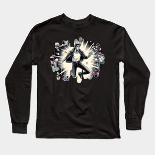 Hunting High and Low for the 80s Long Sleeve T-Shirt